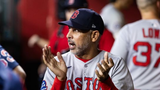 Nick Sogard delivers with clutch late-inning hit, Aroldis Chapman remains unhittable fueling Red Sox to dramatic win over D-Backs taken at BSJ Headquarters (Red Sox)